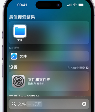 肃州apple维修中心分享iPhone文件应用中存储和找到下载文件 