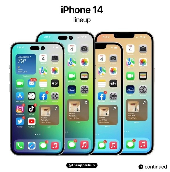 肃州苹果14维修分享iPhone 14全家福 