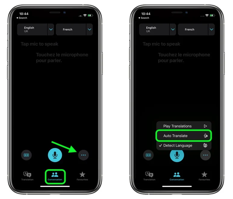 肃州苹果手机维修分享iOS 15 “翻译” App 新改进 